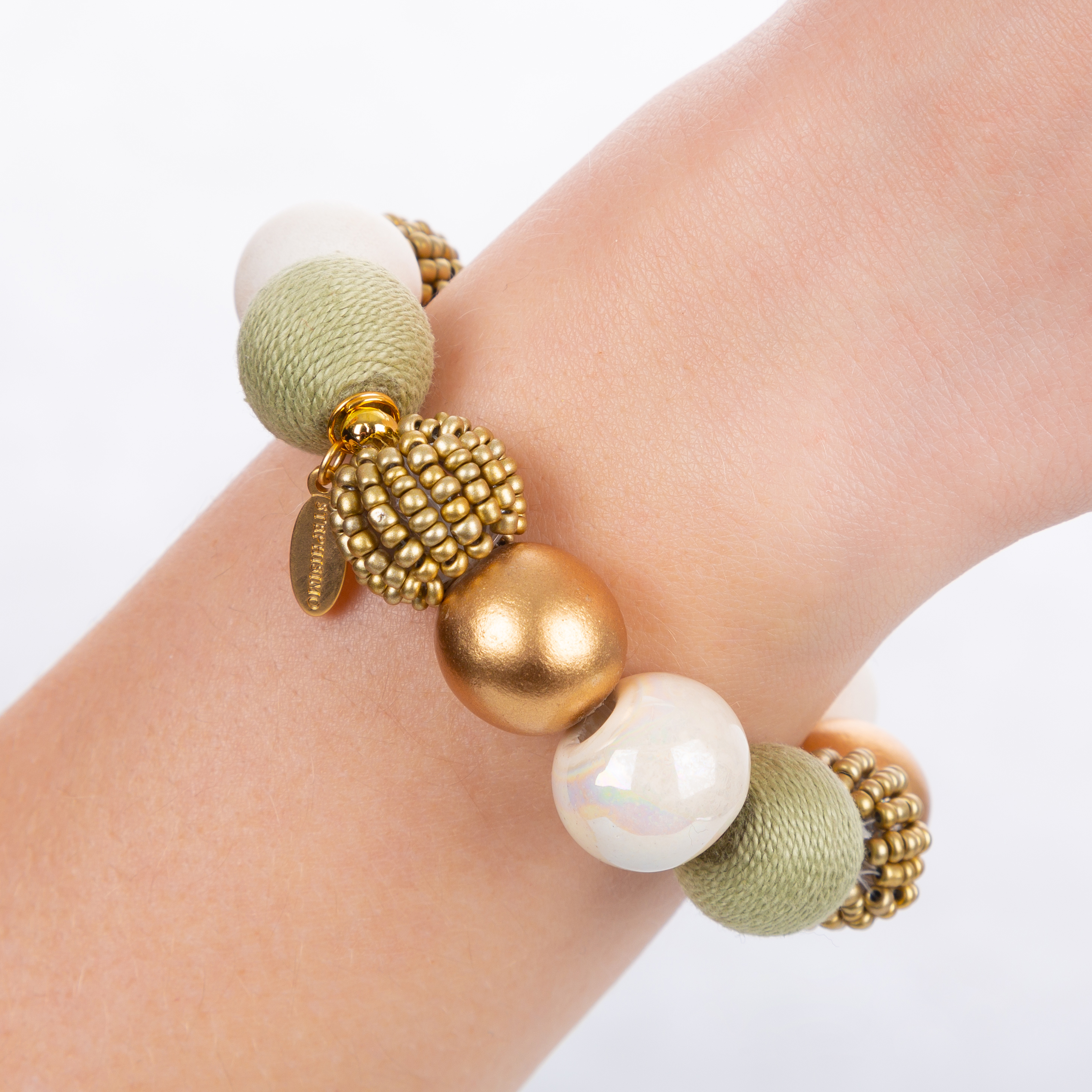 Armband zu "Bollywood" Light Golden Nature